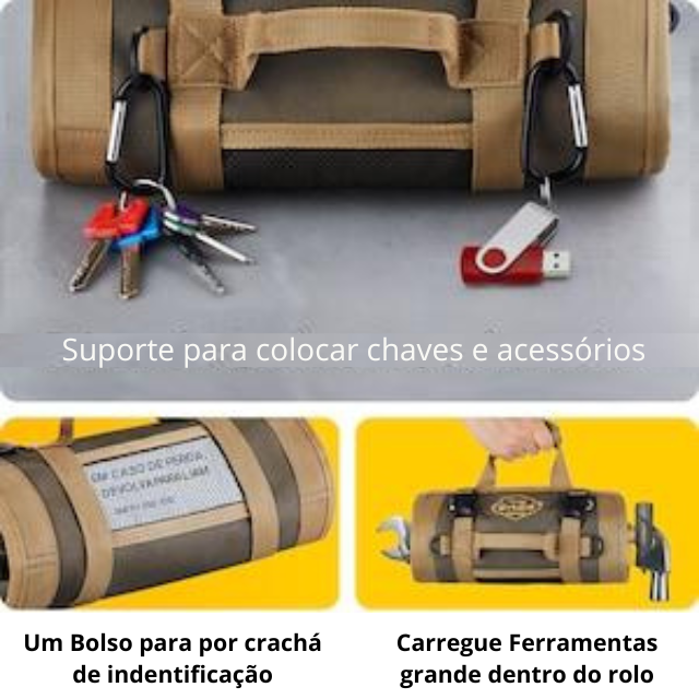 Bolsa Organizadora de Ferramentas Profissional