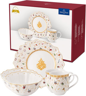 Aparelho de Jantar Natalino - 6 Peças