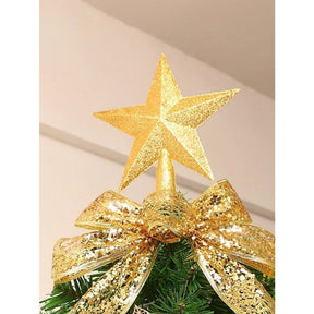 Kit Arvore Natal 120cm 120 Galhos Verde Pinheiro Mais 100 Enfeites Decoração Natalina