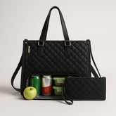 Bolsa Feminina de Couro funcional 3 em 1 - De Luxo