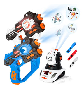 Game Laser Tag com Projetor + 2 pistolas