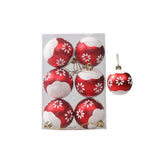 Kit 6 Peças Bolas De Natal