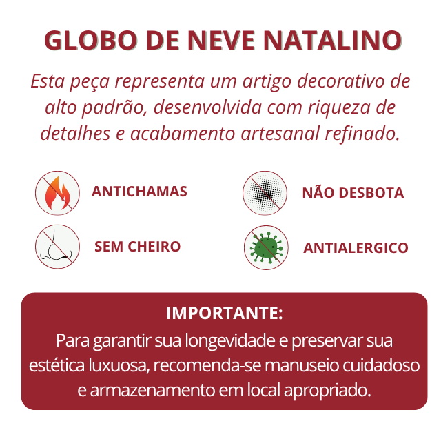 Globo de neve de casa de gengibre em base de gengibre (musical)